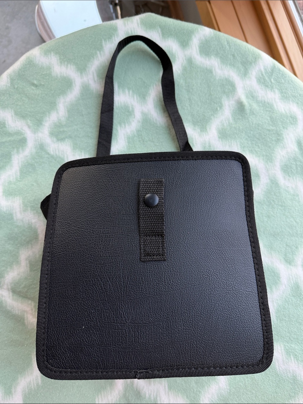 NEW KMMotors foldable black nylon hard sides car trash can - Picture 5 of 9